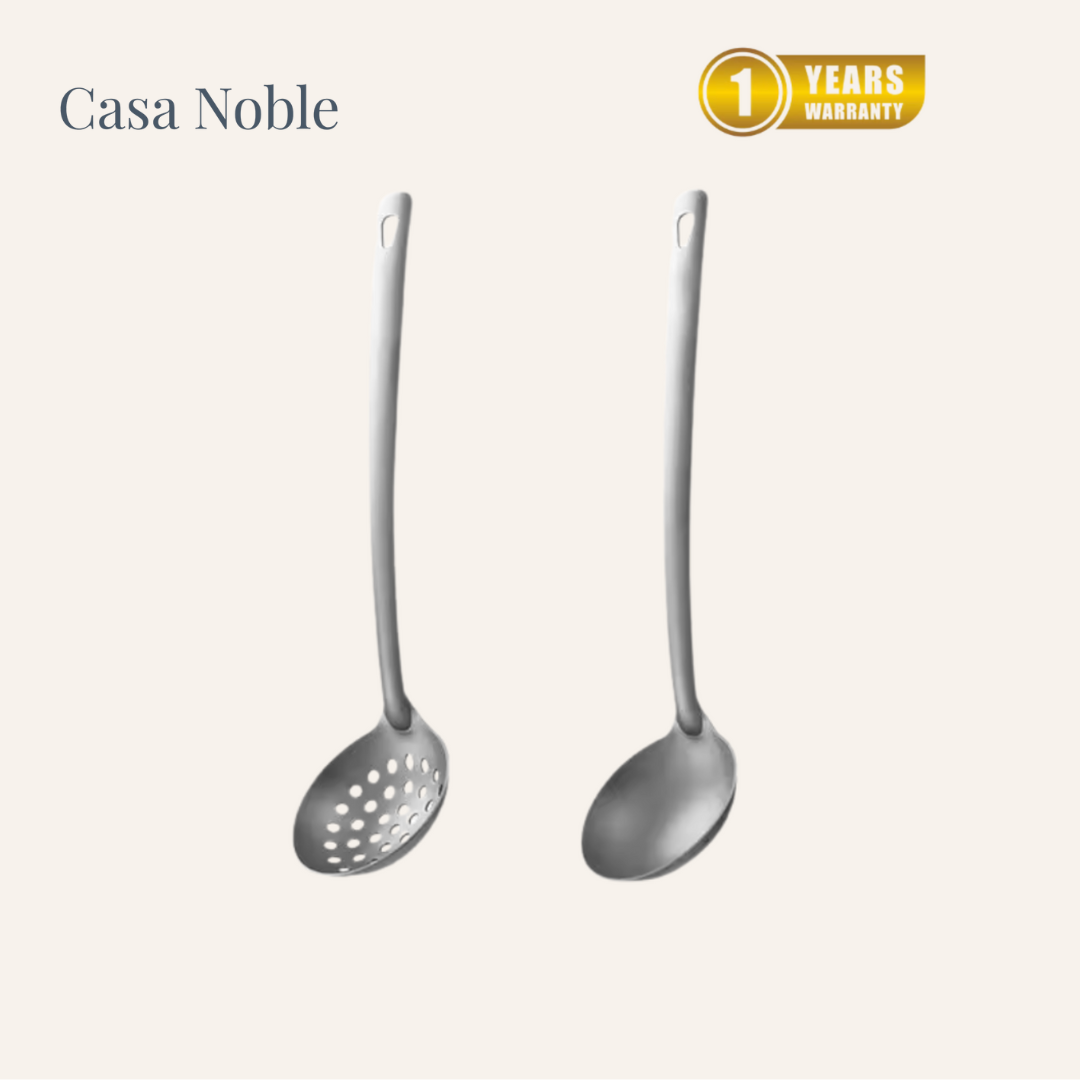 Cucharas de sopa de titanio (juego)